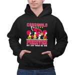 Snoopy and Charlie Brown Arizona Cardinals forever not just when we win 2 Hoodie