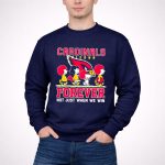 Snoopy and Charlie Brown Arizona Cardinals forever not just when we win 3 Sweatshirt