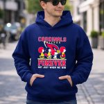Snoopy and Charlie Brown Arizona Cardinals forever not just when we win 8 Hoodie