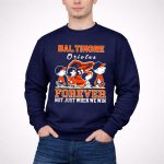 Snoopy and Charlie Brown Baltimore Orioles baseball forever not just when we win T Shirt 3