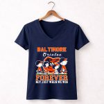 Snoopy and Charlie Brown Baltimore Orioles baseball forever not just when we win T Shirt 5