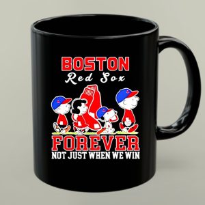 Snoopy and Charlie Brown Boston Red Sox baseball forever not just when we win 1 mug.jpg