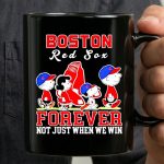 Snoopy and Charlie Brown Boston Red Sox baseball forever not just when we win 3 mug.jpg