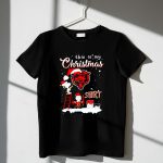 Snoopy and Charlie Brown Chicago Bears This Is My Christmas 1 T Shirt