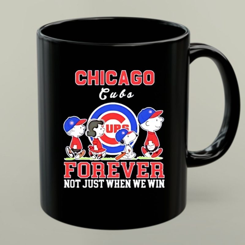 Snoopy And Charlie Brown Chicago Cubs Baseball Forever Not Just When We Win 1 Mug.jpg