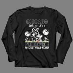 Snoopy and Charlie Brown Chicago White Sox baseball forever not just when we win 4 Long Sleeves.jpg