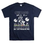 Snoopy and Charlie Brown Chicago White Sox baseball forever not just when we win T Shirt 7.jpg