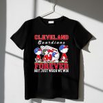 Snoopy and Charlie Brown Cleveland Guardians baseball forever not just when we win 1 T Shirt.jpg