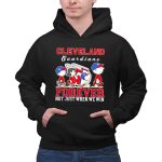 Snoopy and Charlie Brown Cleveland Guardians baseball forever not just when we win 2 Hoodie.jpg