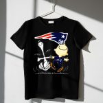 Snoopy and Charlie Brown Dancing with New England Patriots 1 T Shirt
