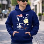 Snoopy and Charlie Brown Dancing with New England Patriots 8 Hoodie