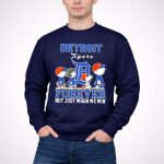 Snoopy and Charlie Brown Detroit Tigers baseball forever not just when we win 3 Sweatshirt.jpg
