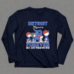 Snoopy and Charlie Brown Detroit Tigers baseball forever not just when we win 6 Long Sleeves.jpg
