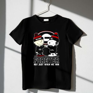 Snoopy and Charlie Brown Georgia Bulldogs Forever Not Just When We Win 1 T Shirt.jpg