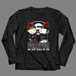 Snoopy and Charlie Brown Georgia Bulldogs Forever Not Just When We Win 4 Long Sleeves.jpg