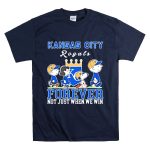 Snoopy and Charlie Brown Kansas City Royals baseball forever not just when we win T Shirt 7.jpg