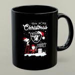 Snoopy and Charlie Brown Las Vegas Raiders This Is My Christmas 1 mug.jpg