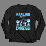 Snoopy and Charlie Brown Miami Marlins baseball forever not just when we win 4 Long Sleeves.jpg