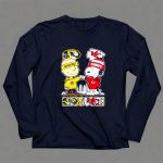 Snoopy and Charlie Brown Missouri Tigers x Kansas City Chiefs Skyline 6 Long Sleeves