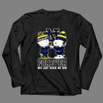 Snoopy and Charlie Brown Notre Dame Fighting Irish Forever Not Just When We Win 4 Long Sleeves.jpg