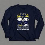 Snoopy and Charlie Brown Notre Dame Fighting Irish Forever Not Just When We Win 6 Long Sleeves.jpg