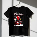 Snoopy and Charlie Brown Paint Logo Arizona Cardinals Christmas 1 T Shirt