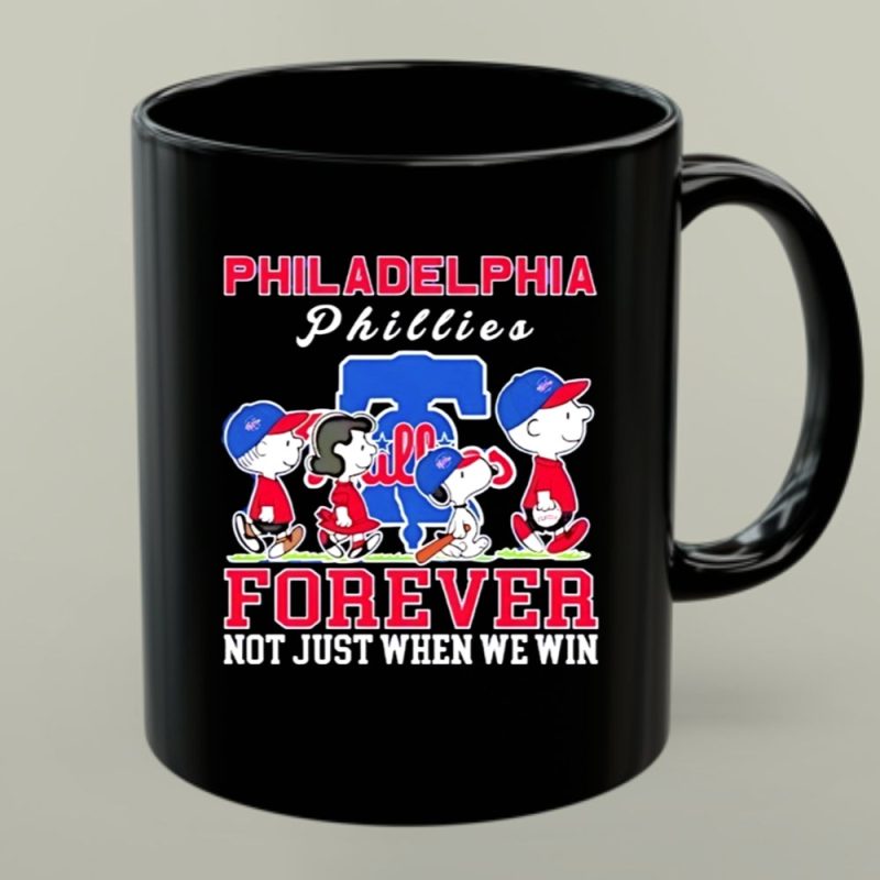 Snoopy And Charlie Brown Philadelphia Phillies Baseball Forever Not Just When We Win 1 Mug.jpg