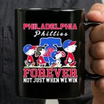 Snoopy and Charlie Brown Philadelphia Phillies baseball forever not just when we win 3 mug.jpg