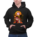 Snoopy and Charlie Brown Pumpkin Alabama Crimson Tide Halloween Moon 2 Hoodie