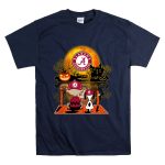 Snoopy and Charlie Brown Pumpkin Alabama Crimson Tide Halloween Moon T Shirt 7