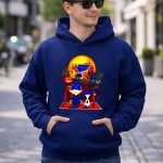 Snoopy and Charlie Brown Pumpkin St Louis Blues Cardinals Halloween Moon 8 Hoodie.jpg