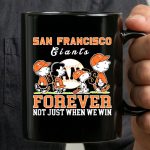 Snoopy and Charlie Brown SF Giants baseball forever not just when we win 3 mug 1.jpg