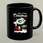Snoopy and Charlie Brown Santa Green Bay Packers this is my Christmas 1 mug.jpg