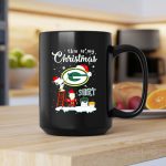 Snoopy and Charlie Brown Santa Green Bay Packers this is my Christmas 2 mug.jpg