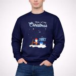 Snoopy and Charlie Brown This Is My Christmas Carolina Panthers 3 Sweatshirt 1.jpg