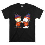 Snoopy and Charlie Brown Wear Clothing Broncos T Shirt 6