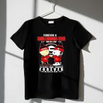 Snoopy and Charlie Brown forever a Georgia Bulldogs fan win or lose yesterday today tomorrow 1 T Shirt.jpg
