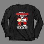 Snoopy and Charlie Brown forever a Georgia Bulldogs fan win or lose yesterday today tomorrow 4 Long Sleeves.jpg