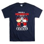 Snoopy and Charlie Brown forever a Georgia Bulldogs fan win or lose yesterday today tomorrow T Shirt 7.jpg