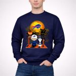 Snoopy and Charlie Brown watching Buffalo Bills halloween shirt 3 Sweatshirt.jpg