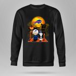 Snoopy and Charlie Brown watching Buffalo Bills halloween shirt 9 Sweatshirt.jpg