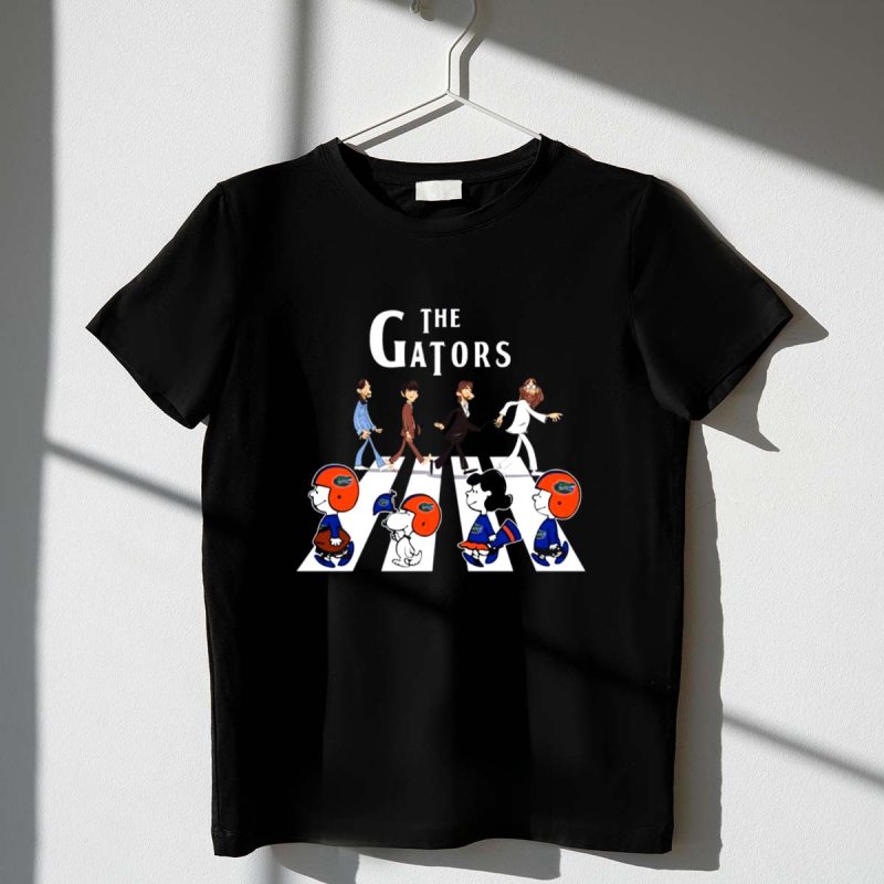 Snoopy And Friends Abbey Road The Gators 1 T Shirt.jpg