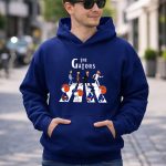 Snoopy and Friends Abbey Road The Gators 8 Hoodie.jpg