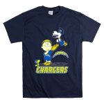Snoopy and Friends Celebrate Los Angeles Chargers Fandom T Shirt 7
