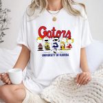 Snoopy and Friends Florida Gators University of Florida characters 1 T Shirt.jpg
