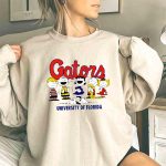 Snoopy and Friends Florida Gators University of Florida characters 3 Sweatshirt.jpg