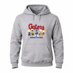Snoopy and Friends Florida Gators University of Florida characters 8 Hoodie.jpg
