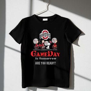 Snoopy And Friends Gameday Is Tomorrow Are You Ready Shirt