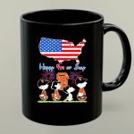 Snoopy and Friends Happy 4th Of July San Francisco Giants Map USA 1 mug 1.jpg