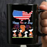 Snoopy and Friends Happy 4th Of July San Francisco Giants Map USA 3 mug 1.jpg